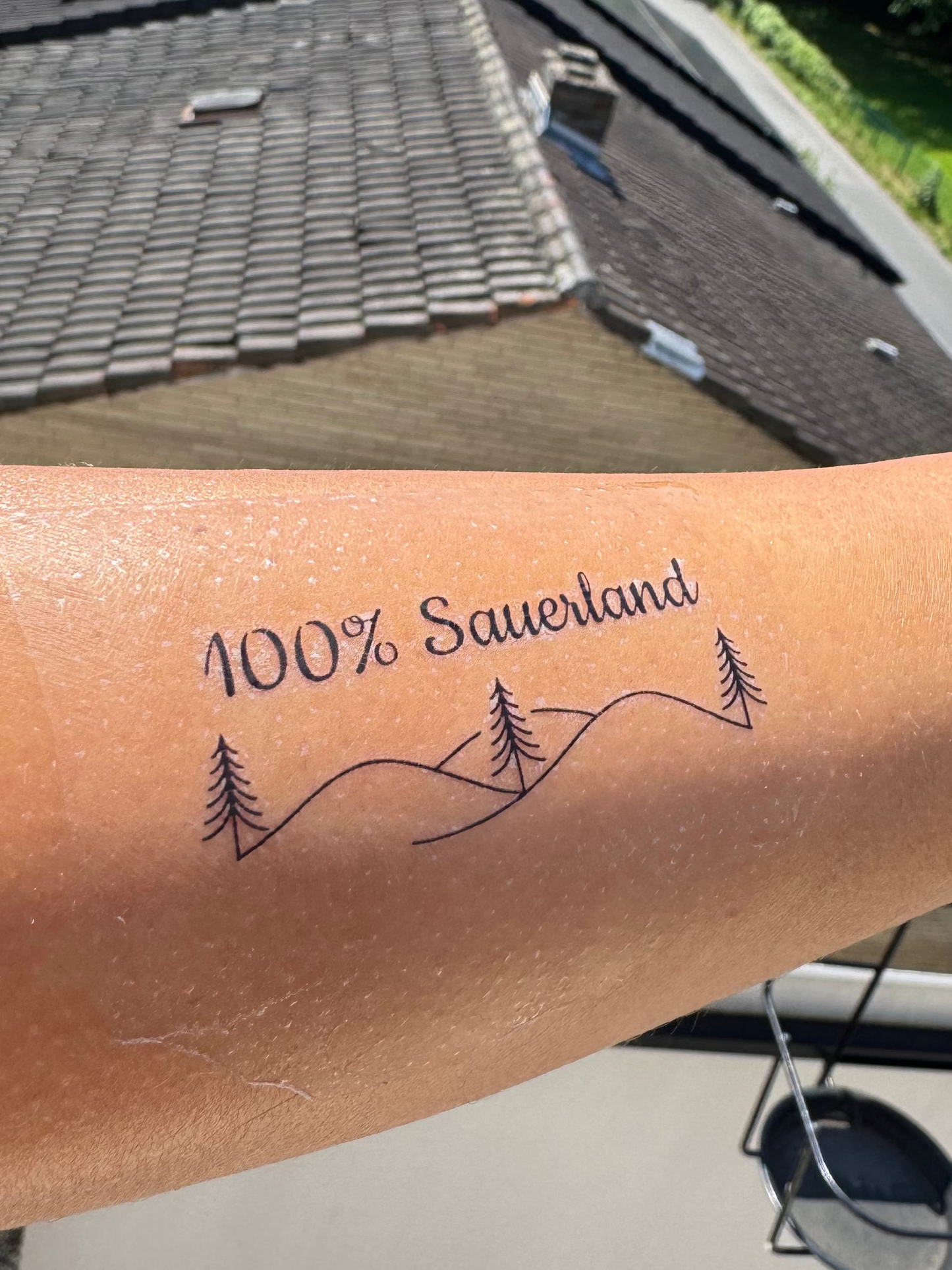 “100% Sauerland” Abziehtattoos (5 Stück)